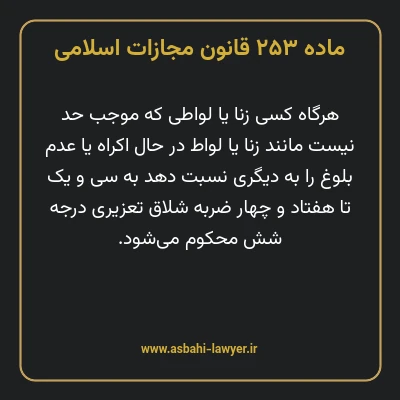 ماده ۲۵۳ قانون مجازات اسلامی مصوب ۱۳۹۲