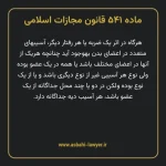 ماده ۵۴۱ قانون مجازات اسلامی مصوب ۱۳۹۲