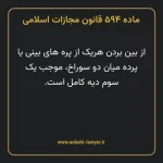 ماده ۵۹۴ قانون مجازات اسلامی مصوب ۱۳۹۲