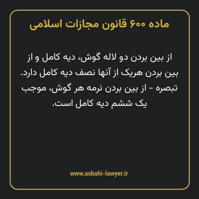 ماده ۶۰۰ قانون مجازات اسلامی مصوب ۱۳۹۲