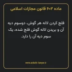 ماده ۶۰۲ قانون مجازات اسلامی مصوب ۱۳۹۲