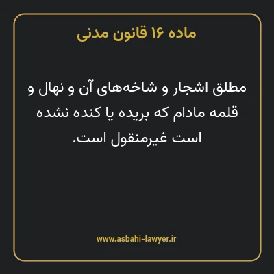 ماده ۱۶ قانون مدنی