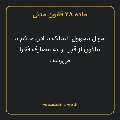 ماده ۲۸ قانون مدنی