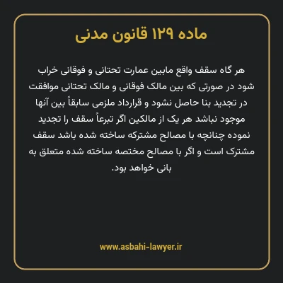 ماده ۱۲۹ قانون مدنی