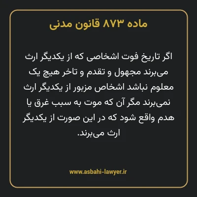 ماده ۸۷۳ قانون مدنی