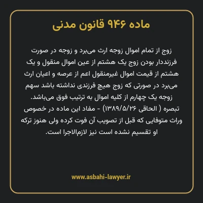 ماده ۹۴۶ قانون مدنی