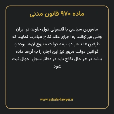 ماده ۹۷۰ قانون مدنی