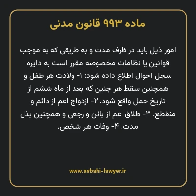 ماده ۹۹۳ قانون مدنی