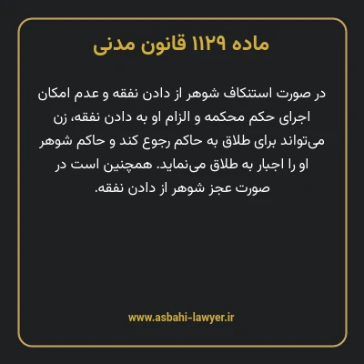 ماده ۱۱۲۹ قانون مدنی