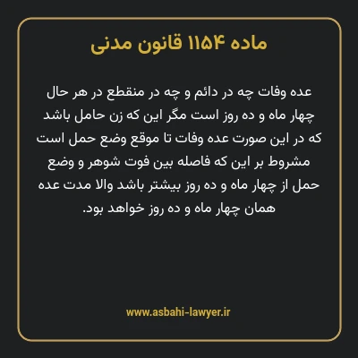 ماده ۱۱۵۴ قانون مدنی