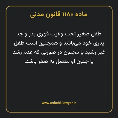 ماده ۱۱۸۰ قانون مدنی