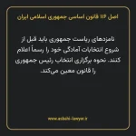 اصل ۱۱۶ قانون اساسی جمهوری اسلامی ایران