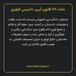 ماده ۲۸ قانون آیین دادرسی کیفری مصوب ١٣٩٢